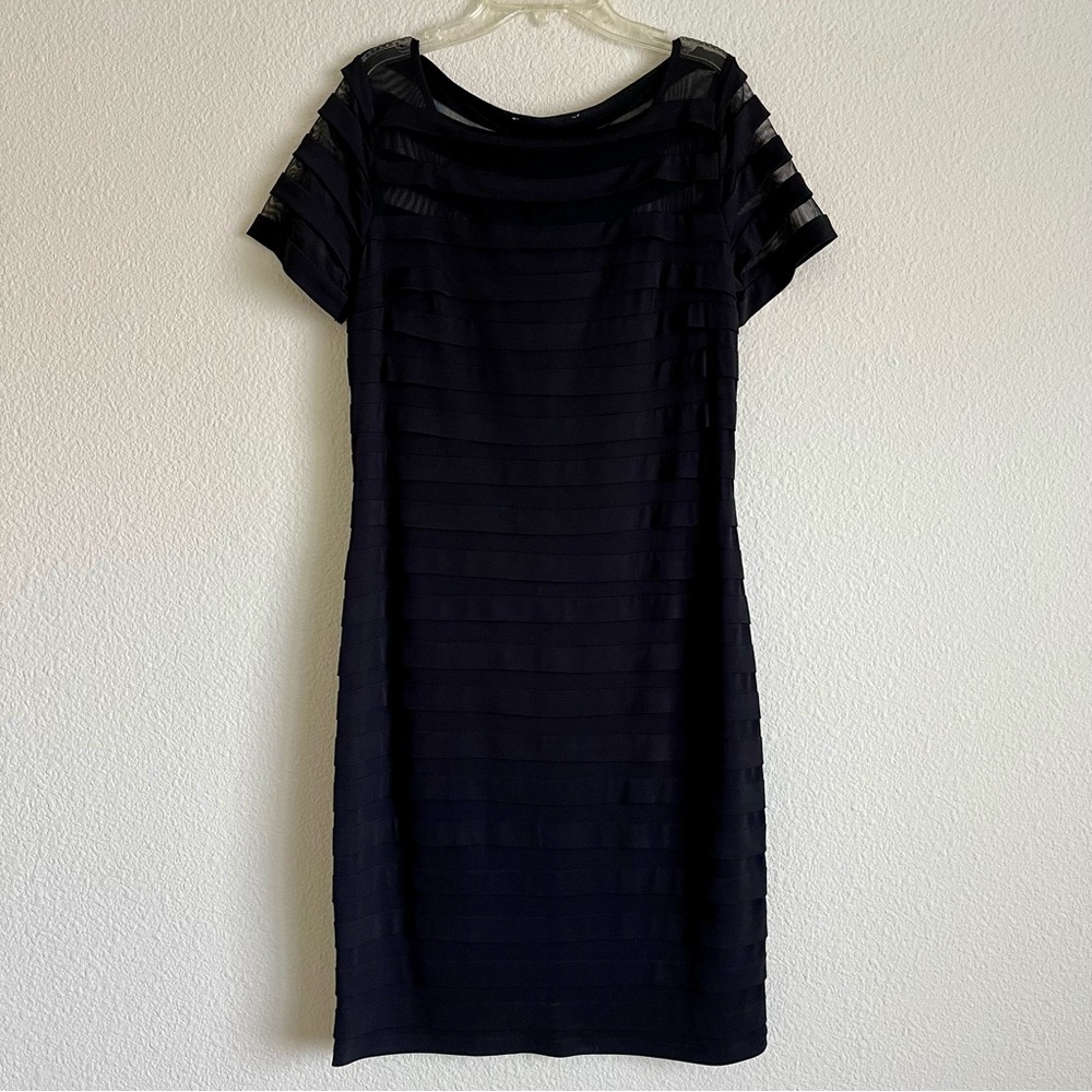 Black bondage dress size 8